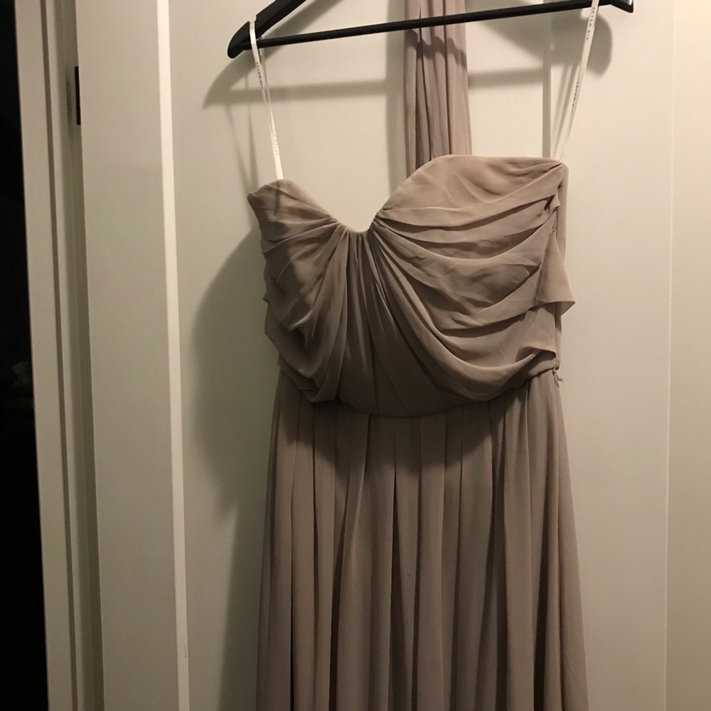 After six bridesmaids gown